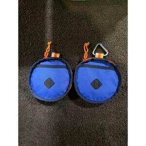 United By Blue Collapsible Double Dog Bowl